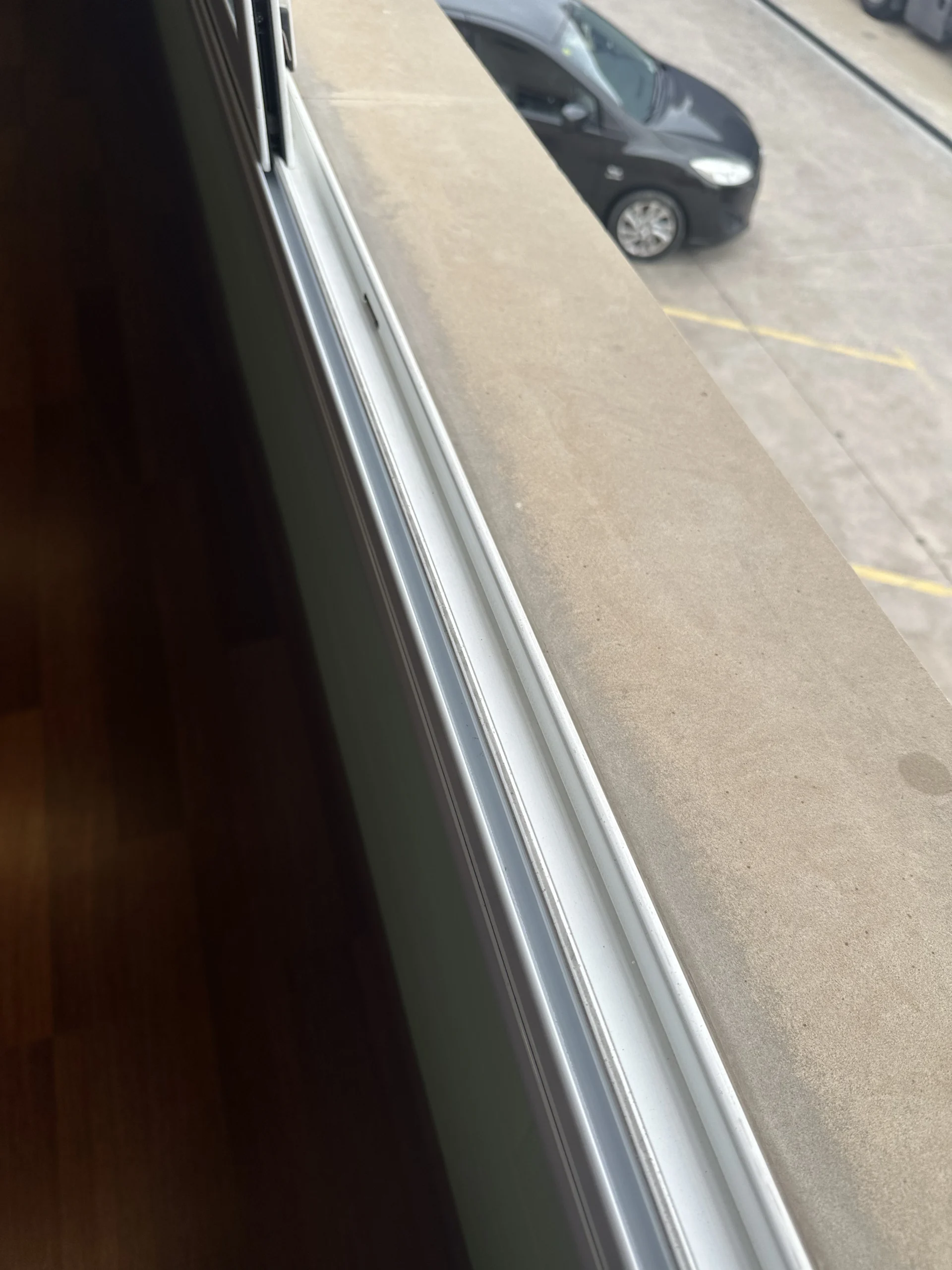 Guía de ventana limpia después de una limpieza detallada en Terrassa